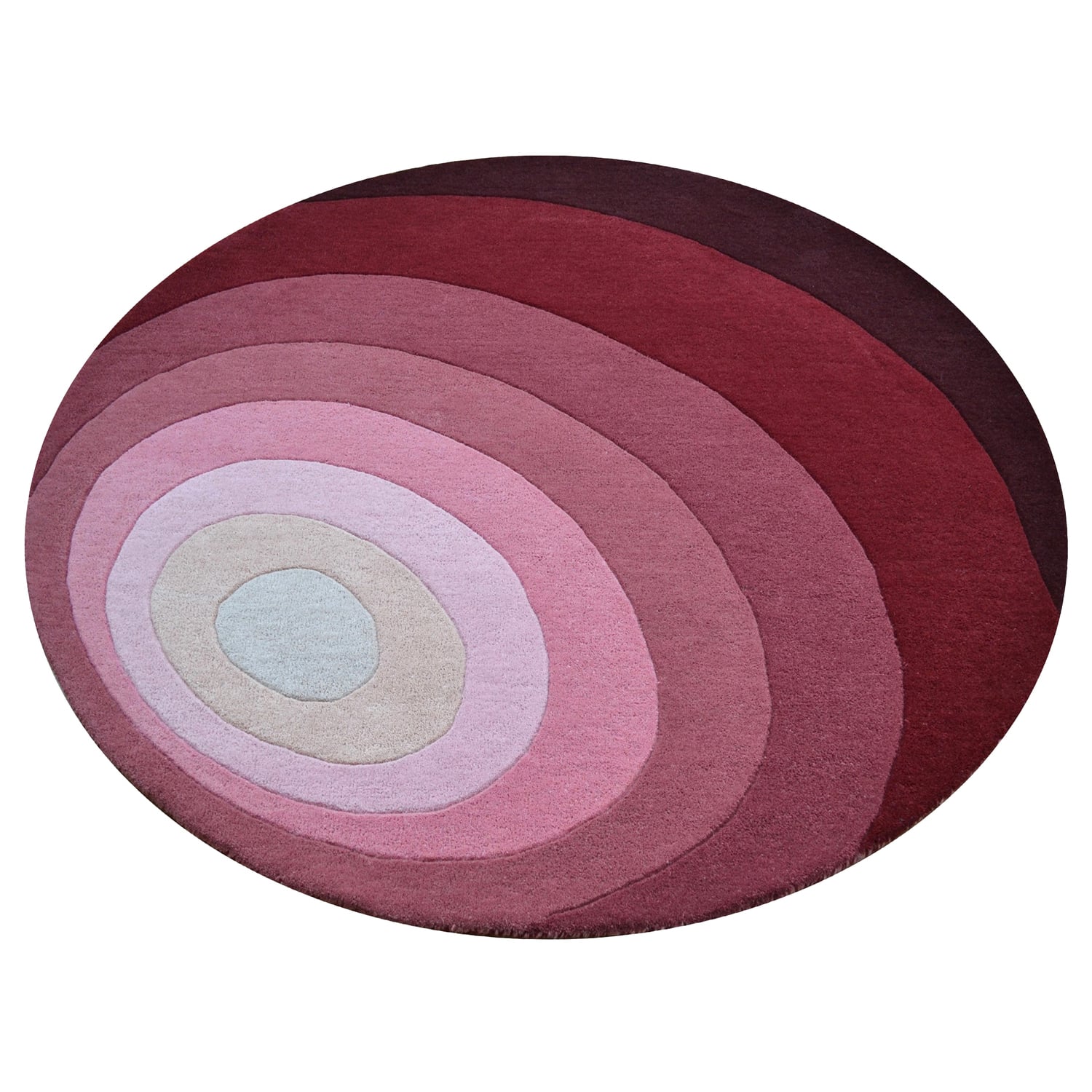 Idalia Hand-Tufted Wool Round Rug