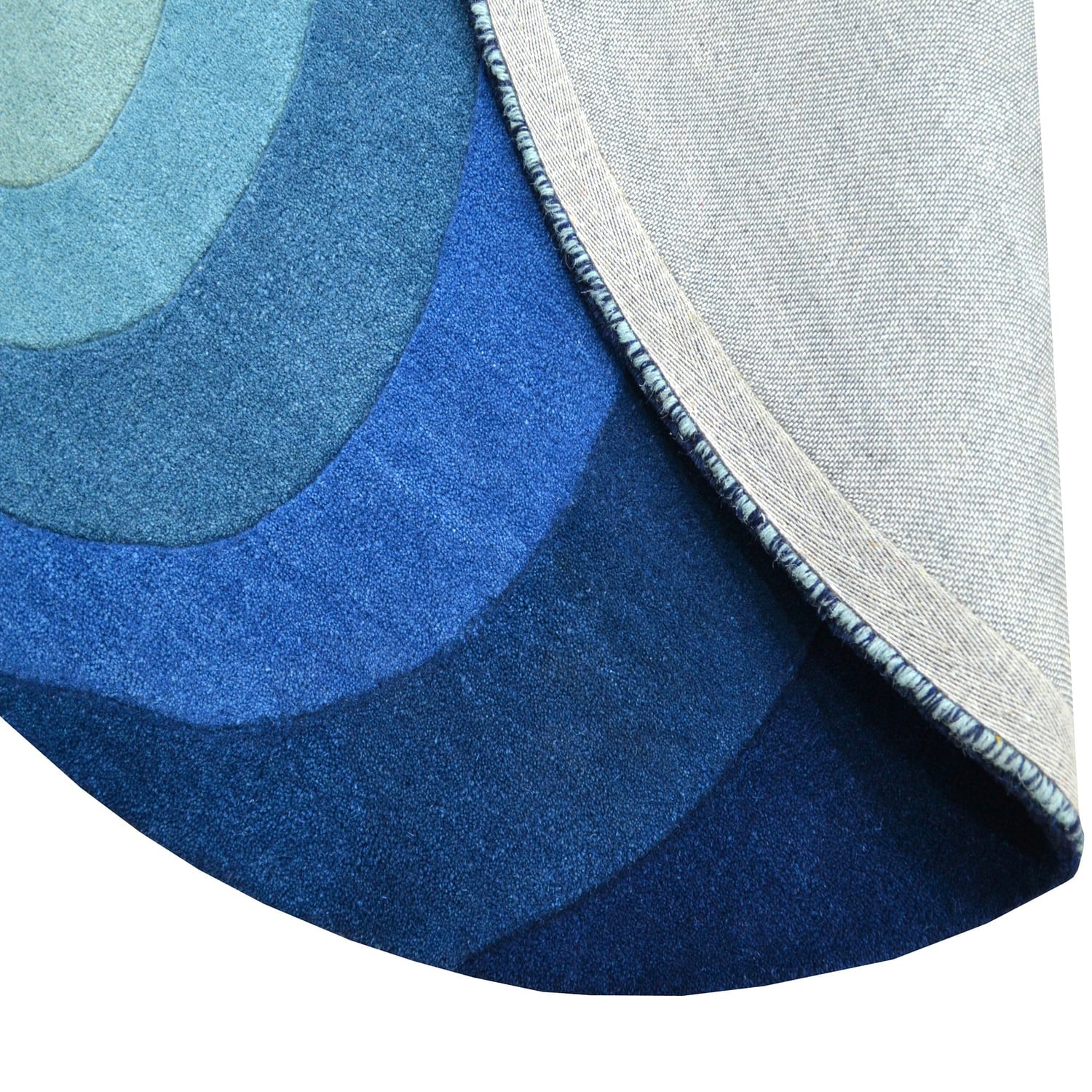 Idalia Hand-Tufted Wool Round Rug