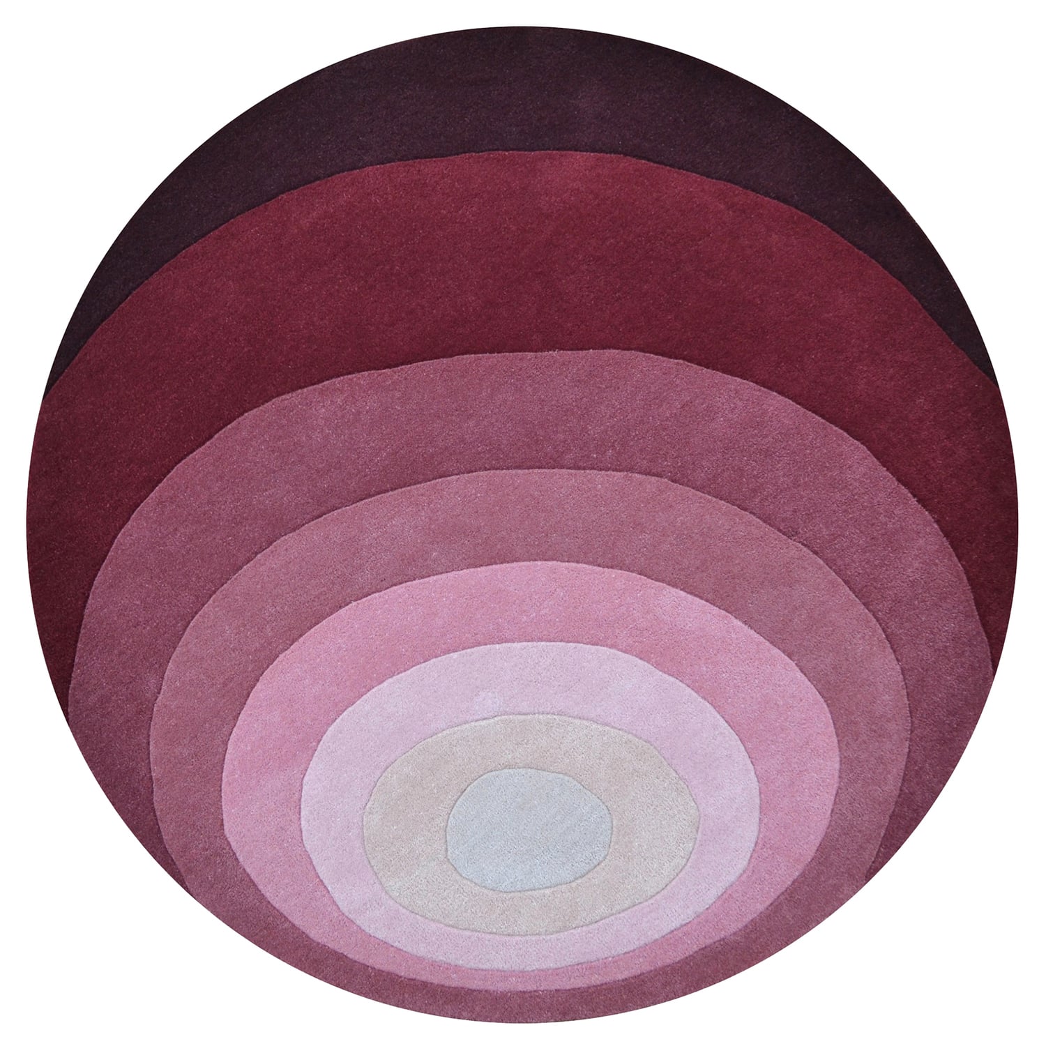 Idalia Hand-Tufted Wool Round Rug
