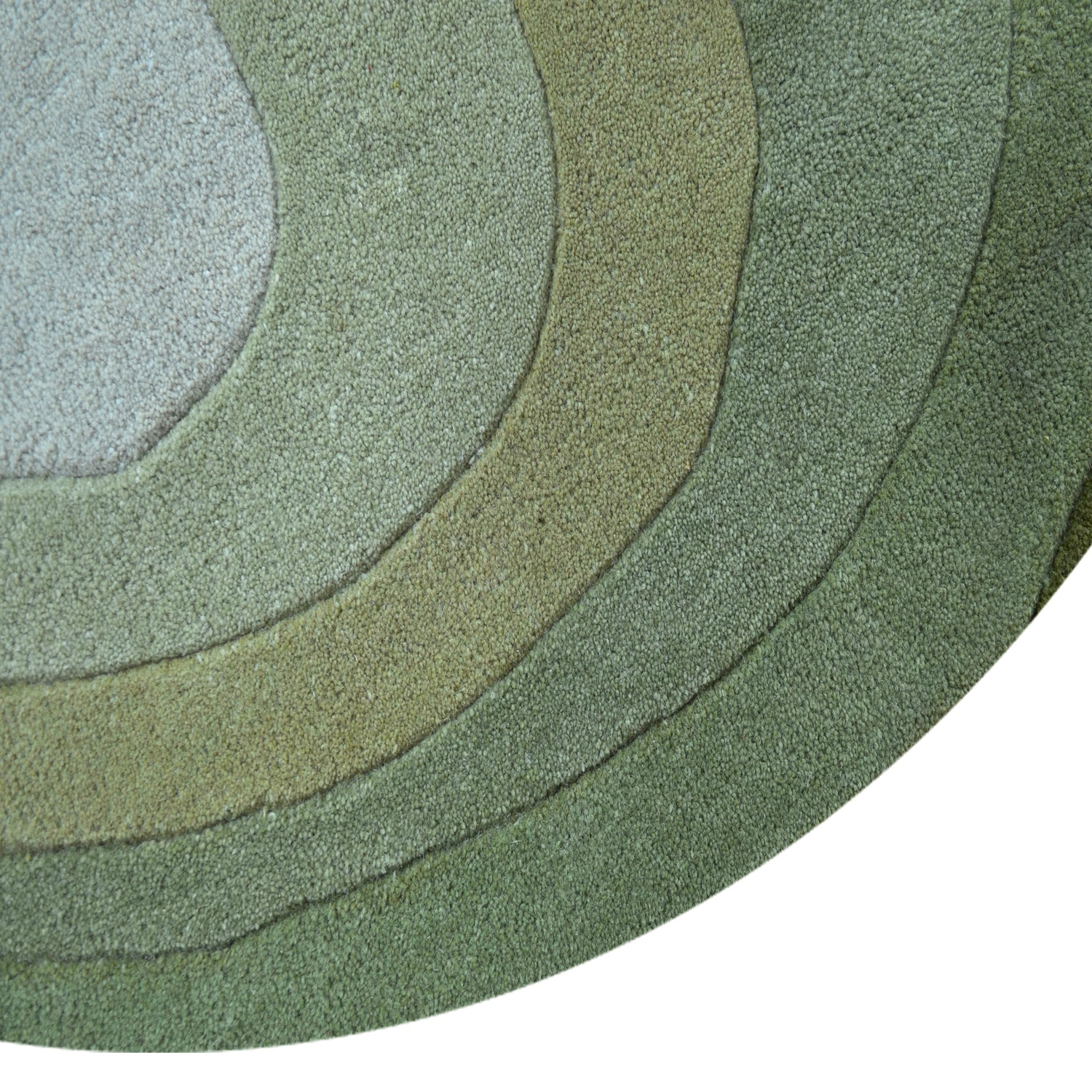 Idalia Hand-Tufted Wool Round Rug