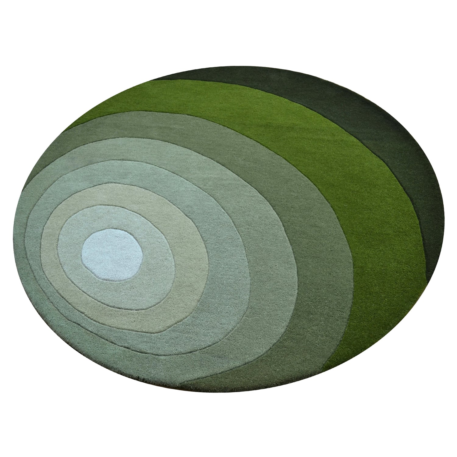 Idalia Hand-Tufted Wool Round Rug