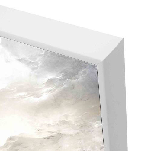 Arte Eleve Smoky Quartz Framed Canvas Wall Art Temple & ster