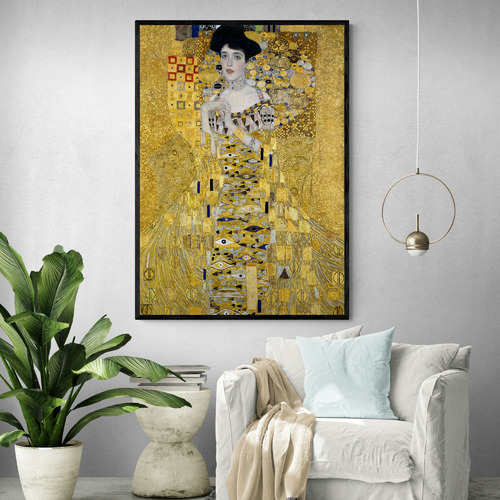 Adele Printed Wall Art by Gustav Klimt
