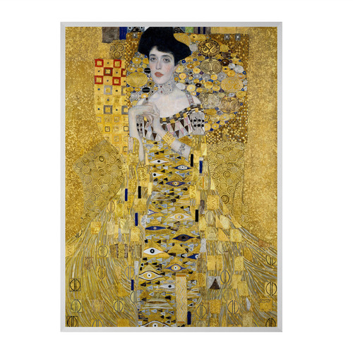 Adele Printed Wall Art by Gustav Klimt