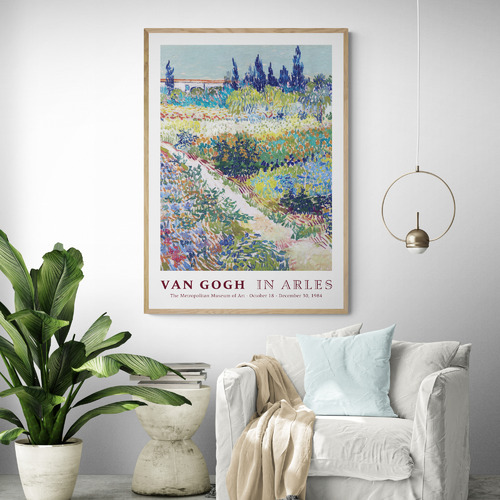 In Arles Printed Wall Art by Van Gogh