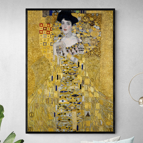 Adele Printed Wall Art by Gustav Klimt