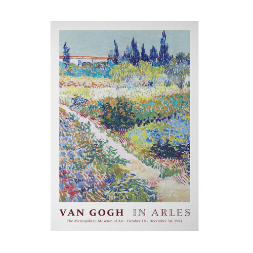 In Arles Printed Wall Art by Van Gogh