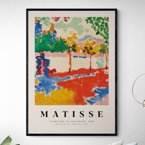 Colours 1905 Printed Wall Art by Henri Matisse