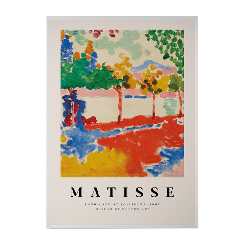 Colours 1905 Printed Wall Art by Henri Matisse
