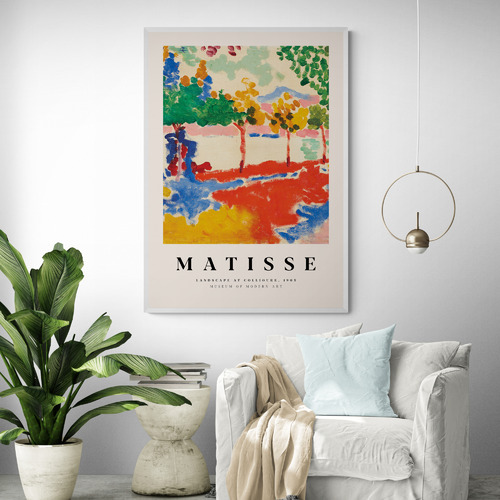Colours 1905 Printed Wall Art by Henri Matisse