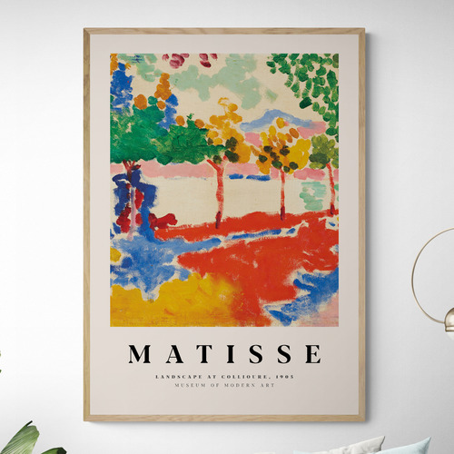 Colours 1905 Printed Wall Art by Henri Matisse