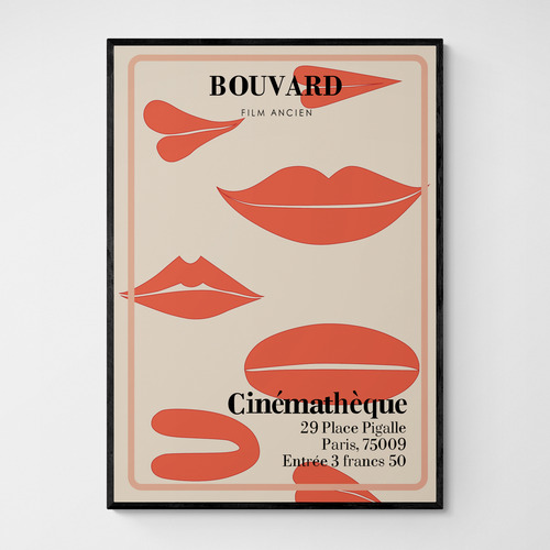 French Film Poster Printed Wall Art | Temple & Webster