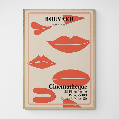 French Film Poster Printed Wall Art | Temple & Webster