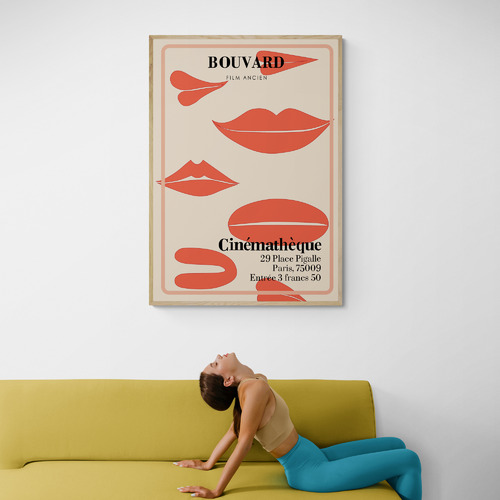 French Film Poster Printed Wall Art | Temple & Webster