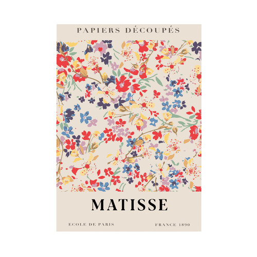 Papiers Decoupes Printed Wall Art by Henri Matisse