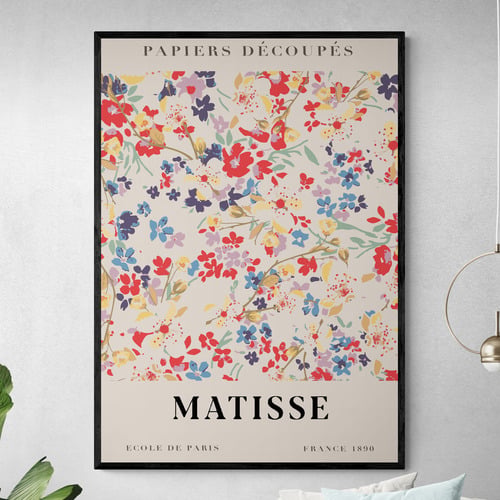 Papiers Decoupes Printed Wall Art by Henri Matisse