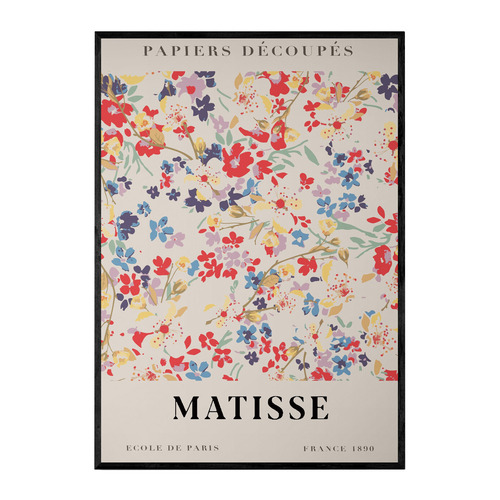 Papiers Decoupes Printed Wall Art by Henri Matisse
