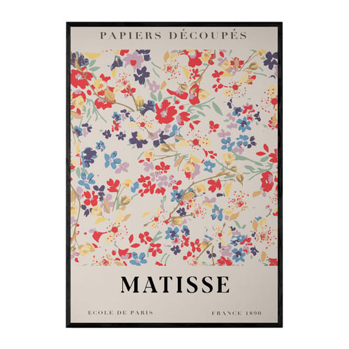Papiers Decoupes Printed Wall Art by Henri Matisse