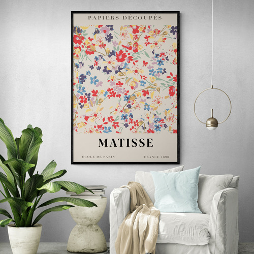 Papiers Decoupes Printed Wall Art by Henri Matisse