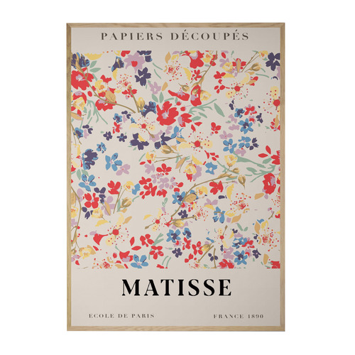 Papiers Decoupes Printed Wall Art by Henri Matisse