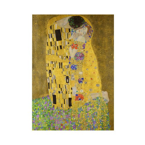 The Kiss Printed Wall Art by Gustav Klimt