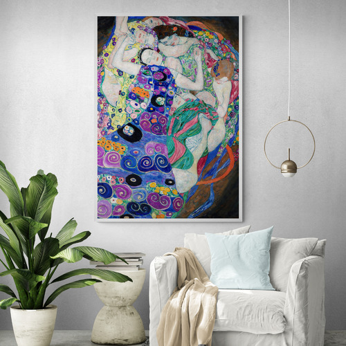 The Maiden Printed Wall Art by Gustav Klimt
