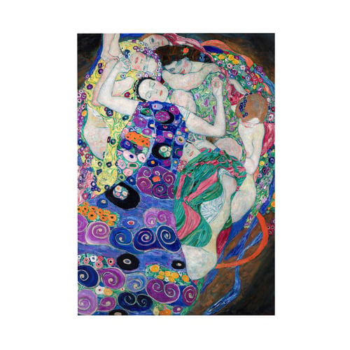 The Maiden Printed Wall Art by Gustav Klimt
