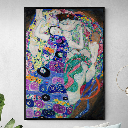 The Maiden Printed Wall Art by Gustav Klimt