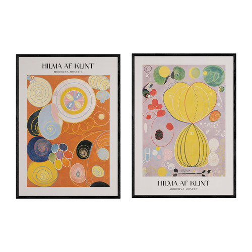 Hilma af Klint Printed Wall Art Diptych