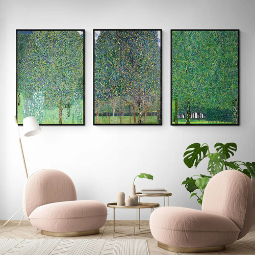 Exhibitions Framed Paper Print Wall Art Triptych