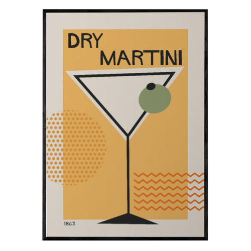 Aperol Spritz Framed Paper Print Wall Art Triptych