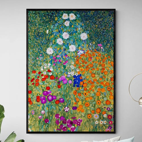 Cottage Garden Framed Paper Print Wall Art