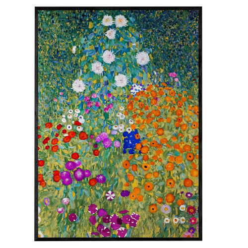 Cottage Garden Framed Paper Print Wall Art