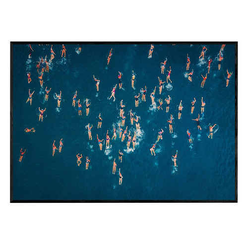 The Swimmers Framed Paper Print Wall Art