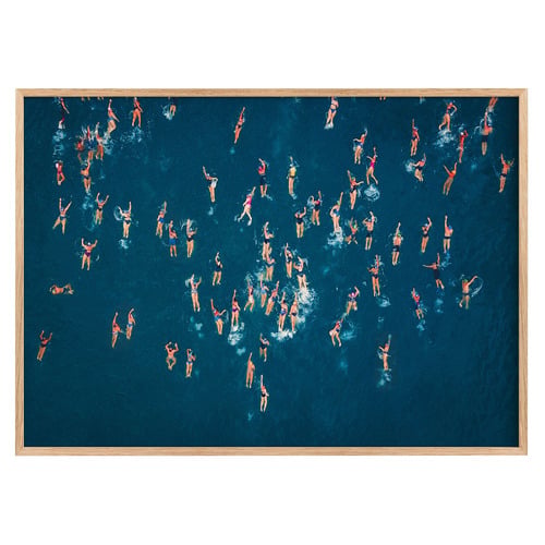 The Swimmers Framed Paper Print Wall Art