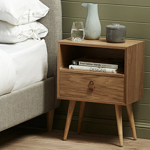 Loft 23 by Temple & ster Grey Nordic Deco Upholstered Bed