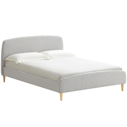 Loft 23 by Temple & ster Grey Nordic Deco Upholstered Bed