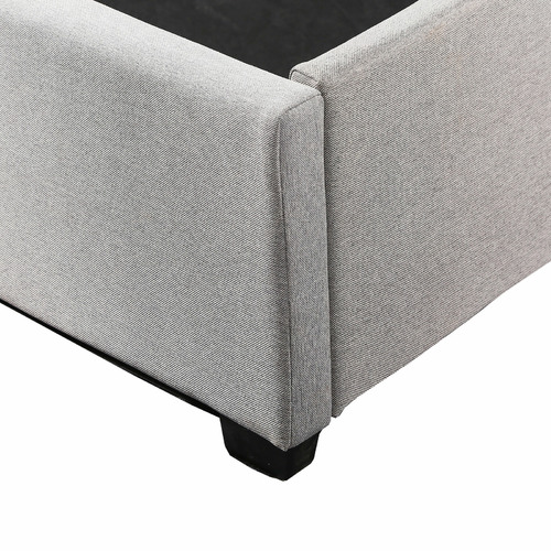 Loft 23 by Temple & ster Grey Terrell Gas Lift Bed Base