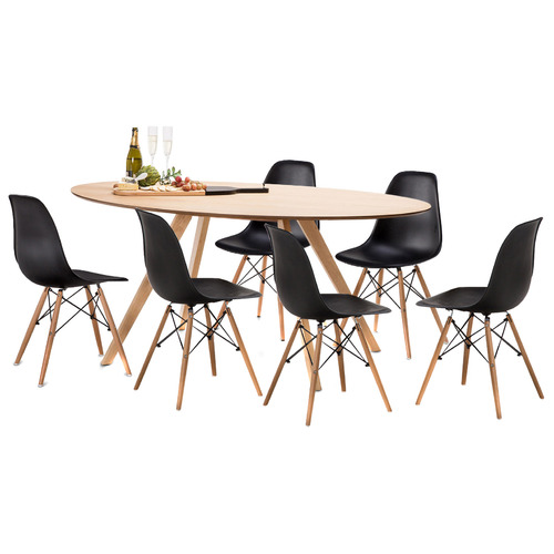 Temple Webster Betty Dining Table Set, Eames Dining Table And Chairs