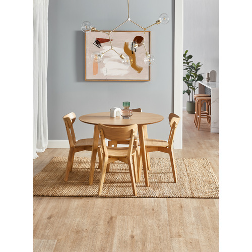 larsen solid wood dining chair