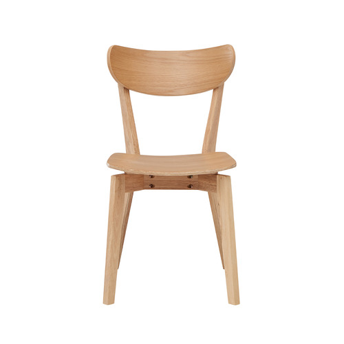 larsen solid wood dining chair