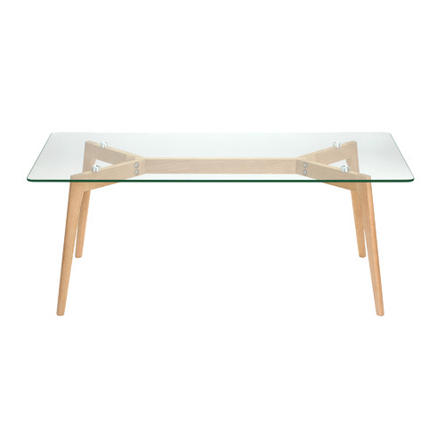 Loft 23 by Temple & ster Stad Rectangular Glass Coffee Table