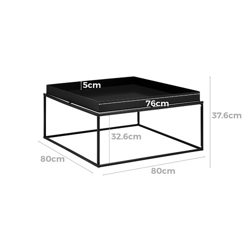 Loft 23 by Temple & ster Como Tray Top Steel Coffee Table