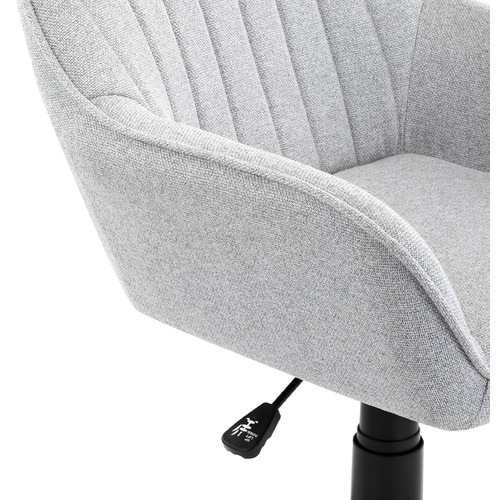 Grey Kinsey Fabric Office Chair