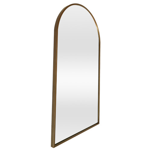 Gold Tate Arch Metal Wall Mirror