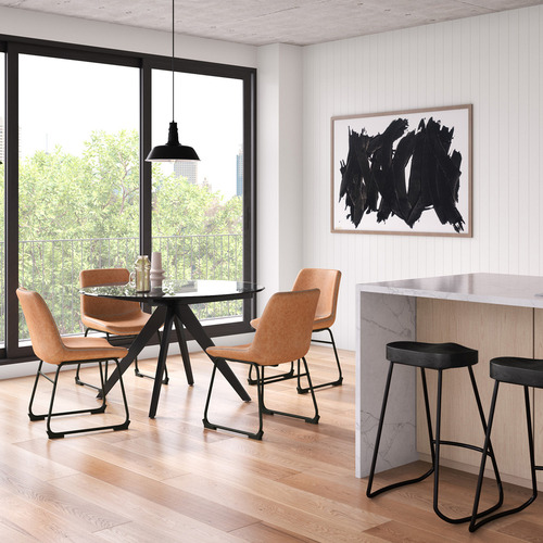 Loft 23 by Temple & ster Phoenix VintageStyle Faux Leather Dining