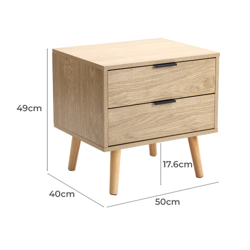 kmart 2 drawer bedside table