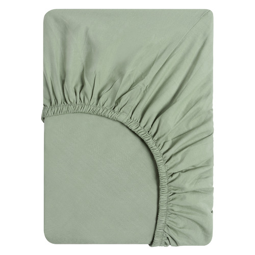 Little Gem Eucalyptus & Cotton Blend Cot Fitted Sheet