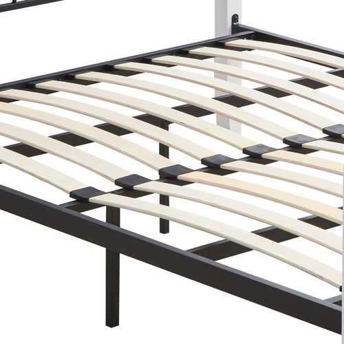 LunaCo. Coconino Rubberwood Platform Bed | Temple & Webster