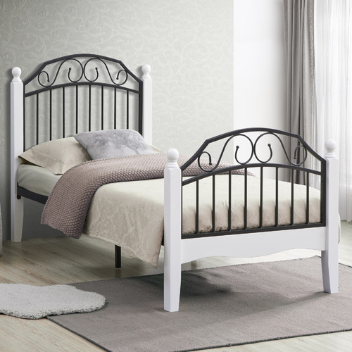 Coconino Rubberwood Platform Bed